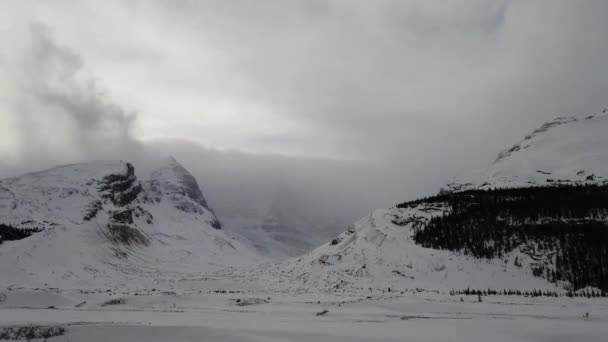 Jasper Alberta Late Fall — Vídeo de stock