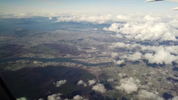 Arial View Canada West Coast — Video Stock