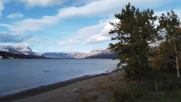 Jasper Alberta Canada Autumn — Stock Video