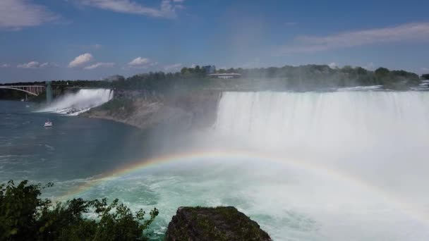 Niagara Falls Sumer — Stok video