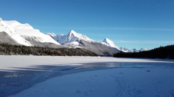 Jasper Alberta Late Fall — Vídeo de Stock