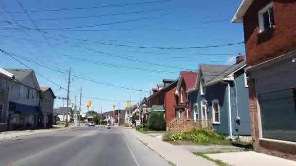 Влітку Кінгстон Онтаріо — стокове відео