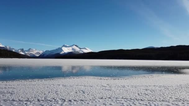 Jasper Alberta Late Fall — Stock Video