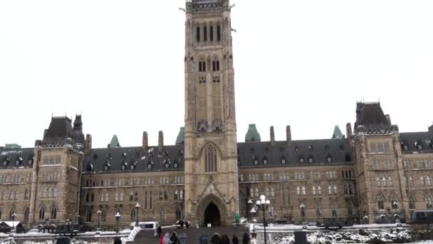Ottawa Canada Winter — Video Stock