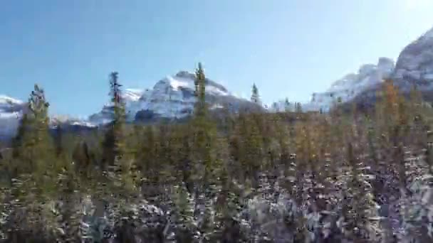 Banff Albert Canada Scenes — Vídeos de Stock