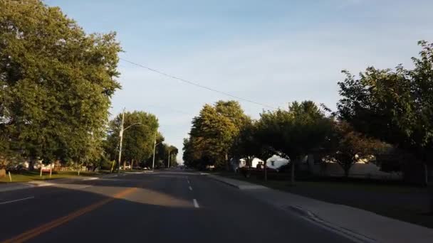 Port Dover Southern Ontario — Stock video