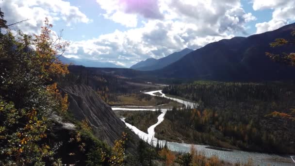 Muncho Provincial Park British Columbia — Stockvideo