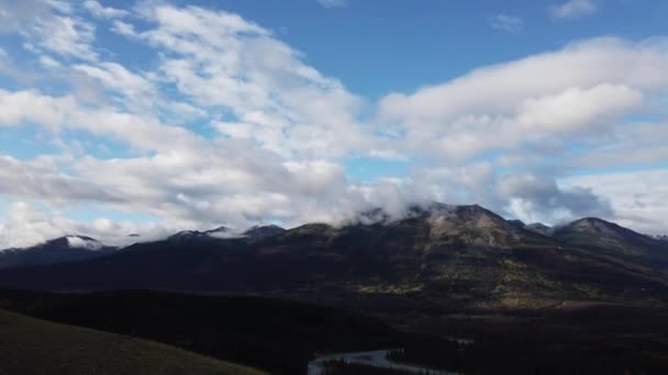 Jasper Alberta Fall — Stock video