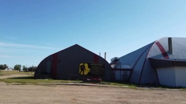 Canadian prairies in the summer
