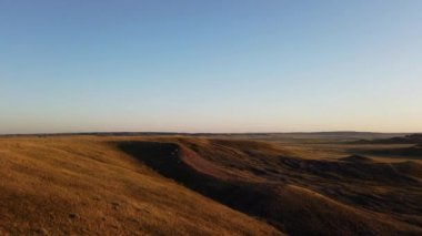 Canadian prairies in the summer