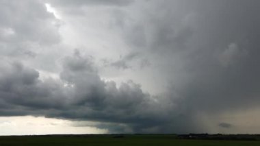 Storm in the Canadian prairies