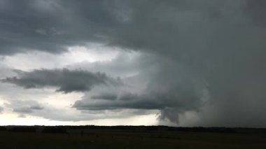 Storm in the Canadian prairies
