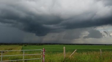 Storm in the Canadian prairies