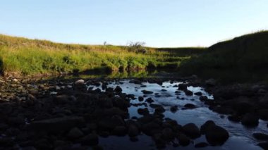 Canadian prairies in the summer