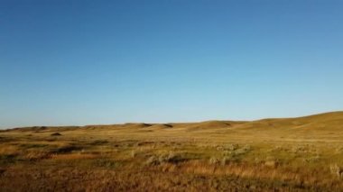 Canadian prairies in the summer