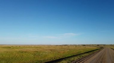 Canadian prairies in the summer
