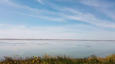Canadian prairies in the summer