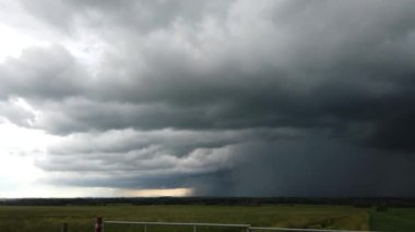 Storm in the Canadian prairies