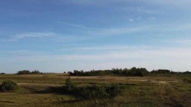 Canadian prairies in the summer