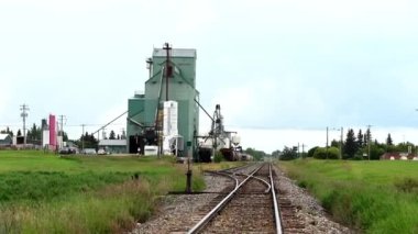 Canadian prairies in the summer
