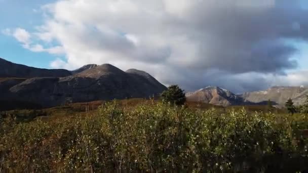 Northern British Columbia Fall — Video Stock