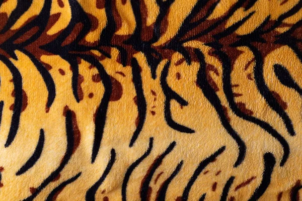 Textura Impresión Tigre Cerca Vista Superior Patrón Animal —  Fotos de Stock
