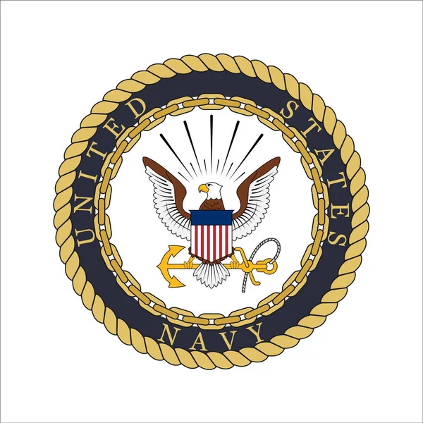 Logo Vectoriel Réaliste Navy Illustrations De Stock Libres De Droits