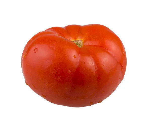 Wołowinę czerwony pomidor, na białym tle — Zdjęcie stockowe