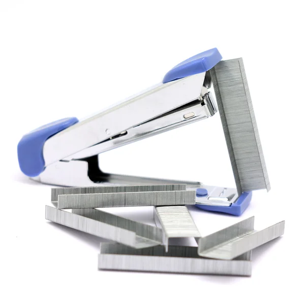 Stapler and staples — Stock Photo, Image