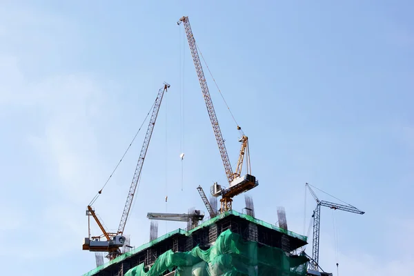 Grúa torre — Foto de Stock