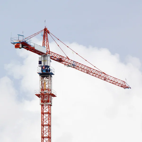 Arbetar crane — Stockfoto