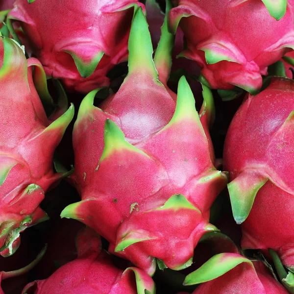 Dragon fruit au marché aux fruits — Photo