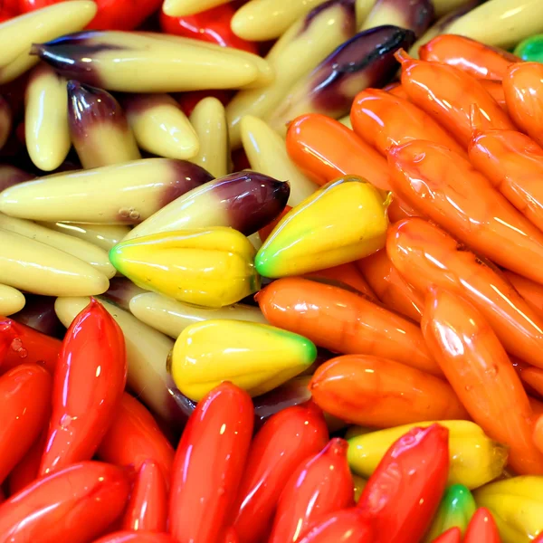 Deletable imitation fruits — Stock Photo, Image