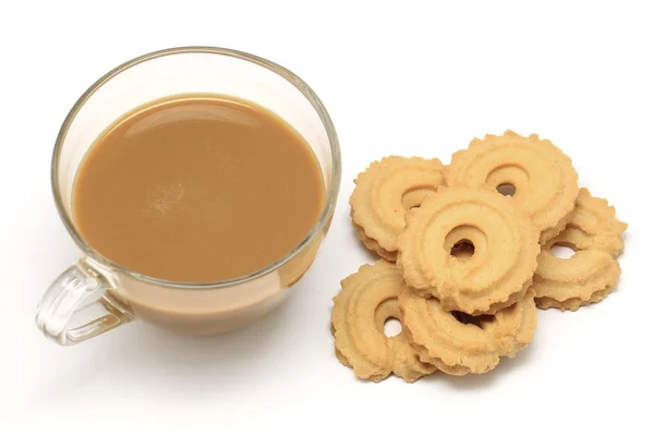 쿠키와 커피 — 스톡 사진