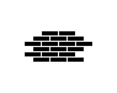 Güvenlik duvarı simgesi. Grafik ve web tasarımı logo vektör illüstrasyonu için güvenlik sembolü şablonu.