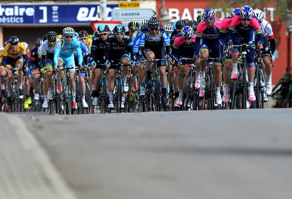 Mallorca cykel utmaning 2014, andra etappen. — Stockfoto