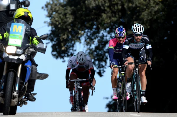 Mallorca cykel utmaning 2014, tredje etappen i serra de tra — Stockfoto