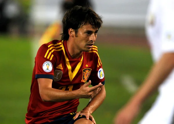 Spanish Soccer Team — Stock Photo, Image