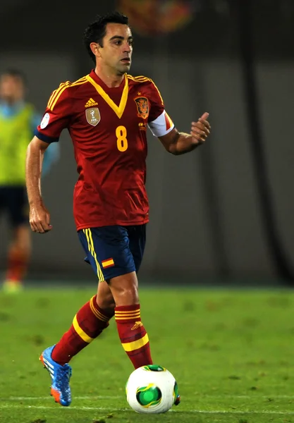 Spanish Soccer Team — Stock Photo, Image