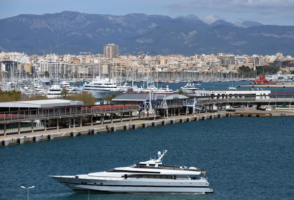 The Fortuna yatch owned formerly of King Juan Carlos I of Spain. — Stock Photo, Image