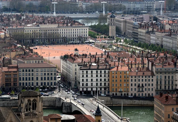 De stad van lyon, Frankrijk — Stockfoto