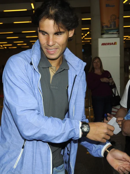 The tennis player Rafael Nadal. — Stock Photo, Image