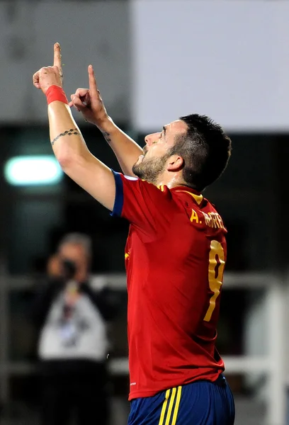 Spanish Soccer Team — Stock Photo, Image