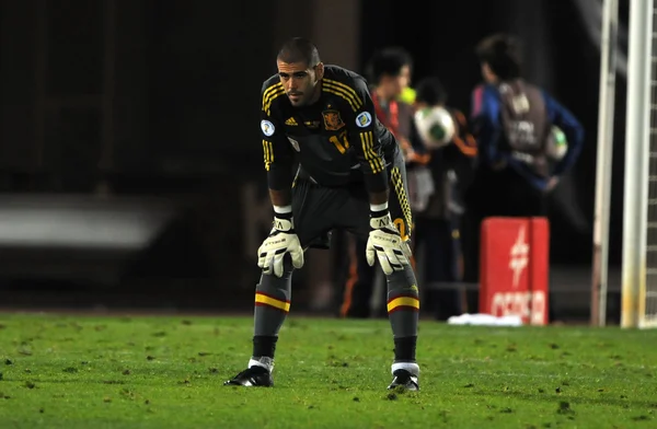 Spanish Soccer Team — Stock Photo, Image