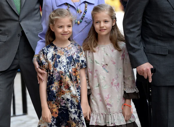 Mallorca'da İspanyolca Kraliyet ailesi