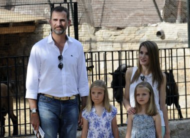 Prince Felipe, son of King Juan Carlos I of Spain clipart