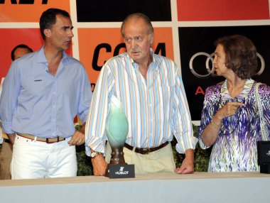 The King of Spain Juan Carlos I clipart