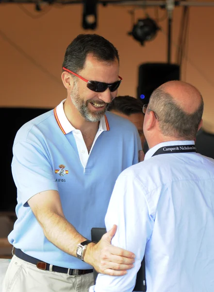 Prince Felipe, son of King Juan Carlos I of Spain — Stock Photo, Image