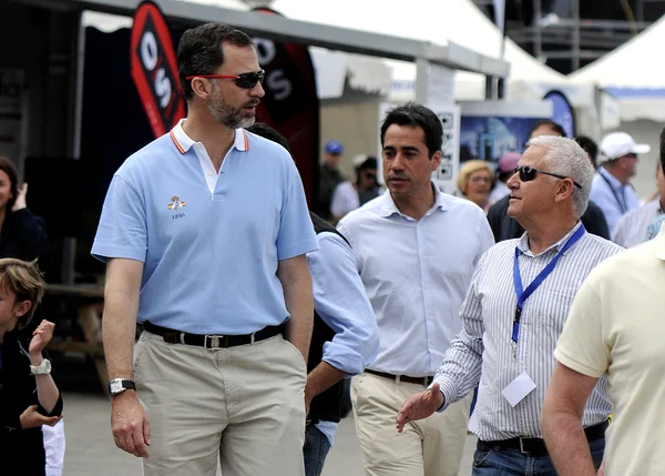 Prince Felipe, son of King Juan Carlos I of Spain — Stock Photo, Image