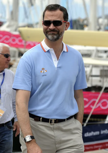 Prince Felipe, son of King Juan Carlos I of Spain — Stock Photo, Image